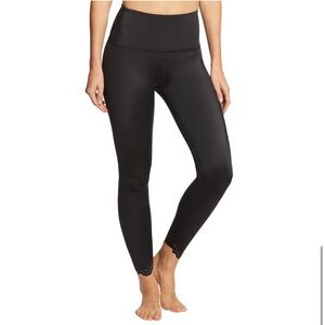 Beyond Yoga Scalloped High Waisted 7/8 Yoga Leggings Size XS